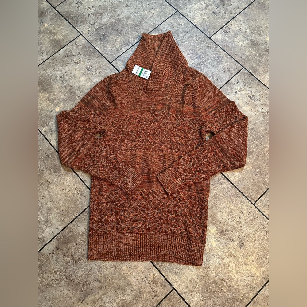American Rag Men's Turtleneck Sweater in Rust
